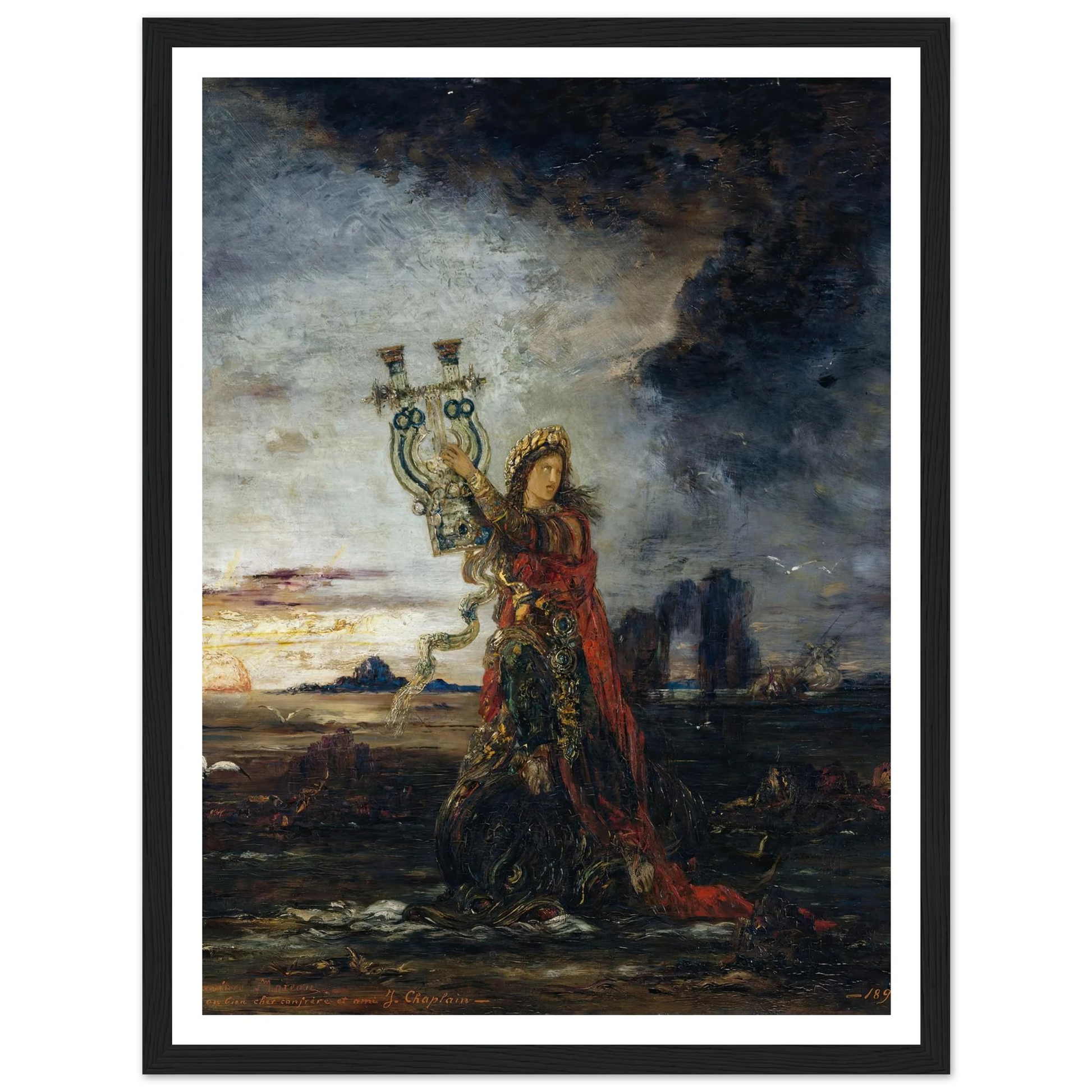 Arion (1891) Art Print | Gustave Moreau-Quipham Collections