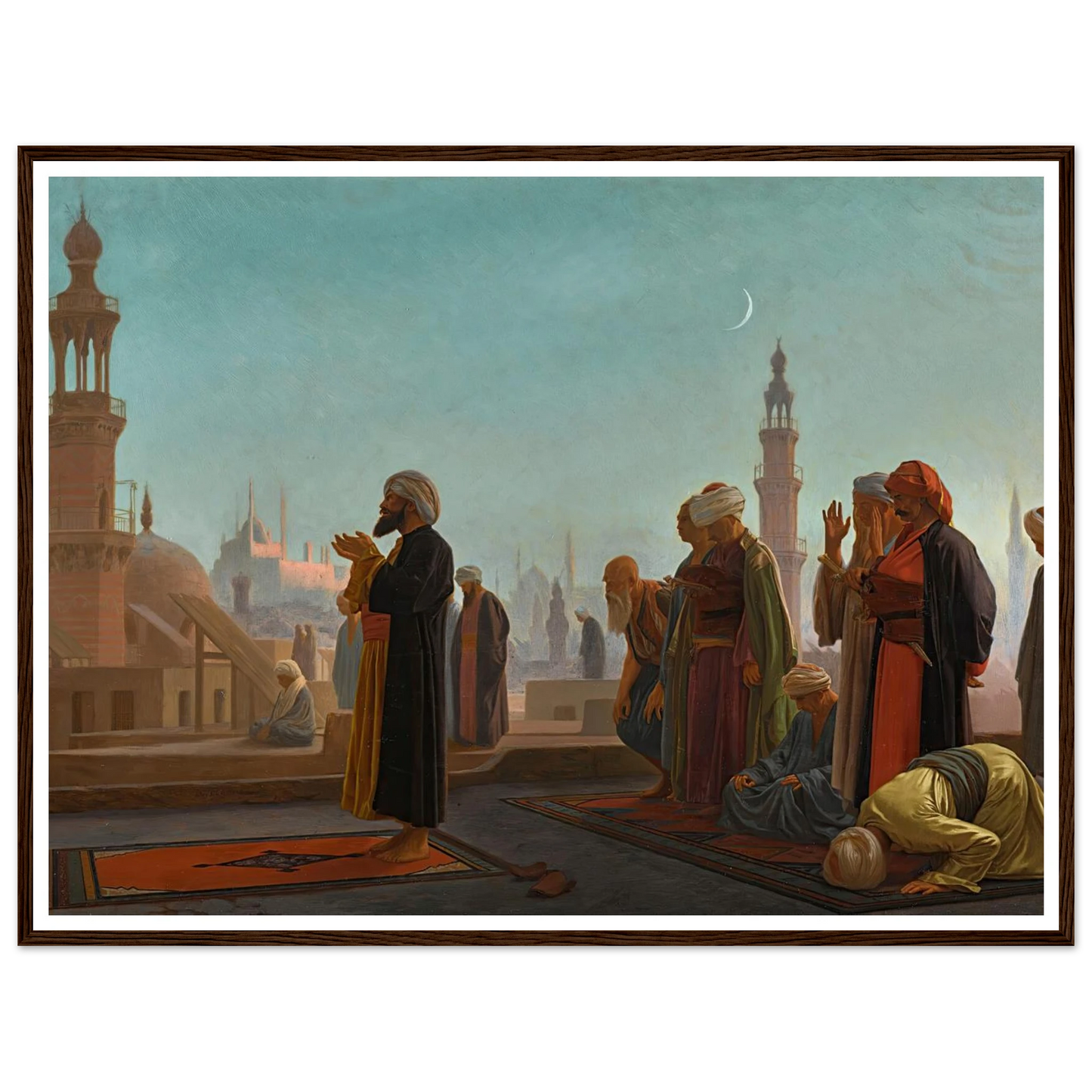Evening Prayer, Cairo Art Print | Jean Leon Gerome-Quipham Collections