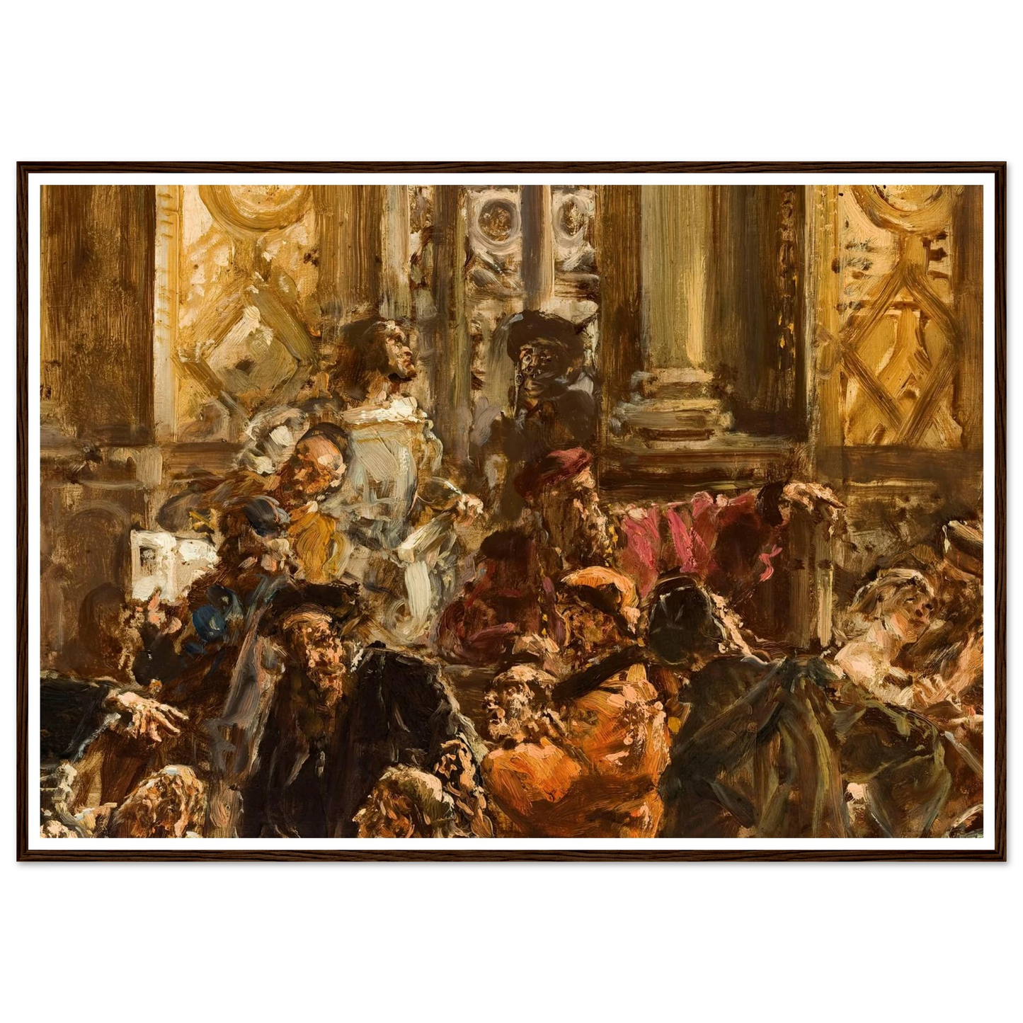 The Golden Age in Literature in the 16th c., from the series “History of Civilization in Poland” (1888) Art Print | Jan Matejko-Quipham Collections