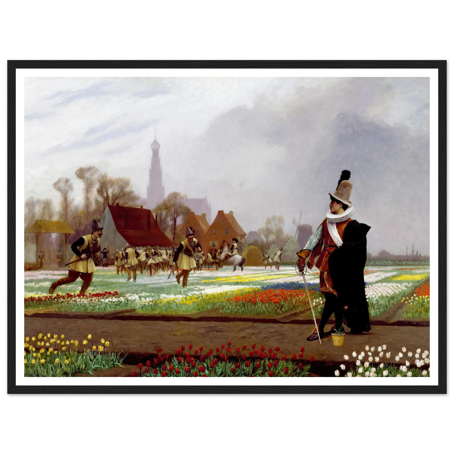 Tulip Folly (1882) Art Print | Jean Leon Gerome-Quipham Collections