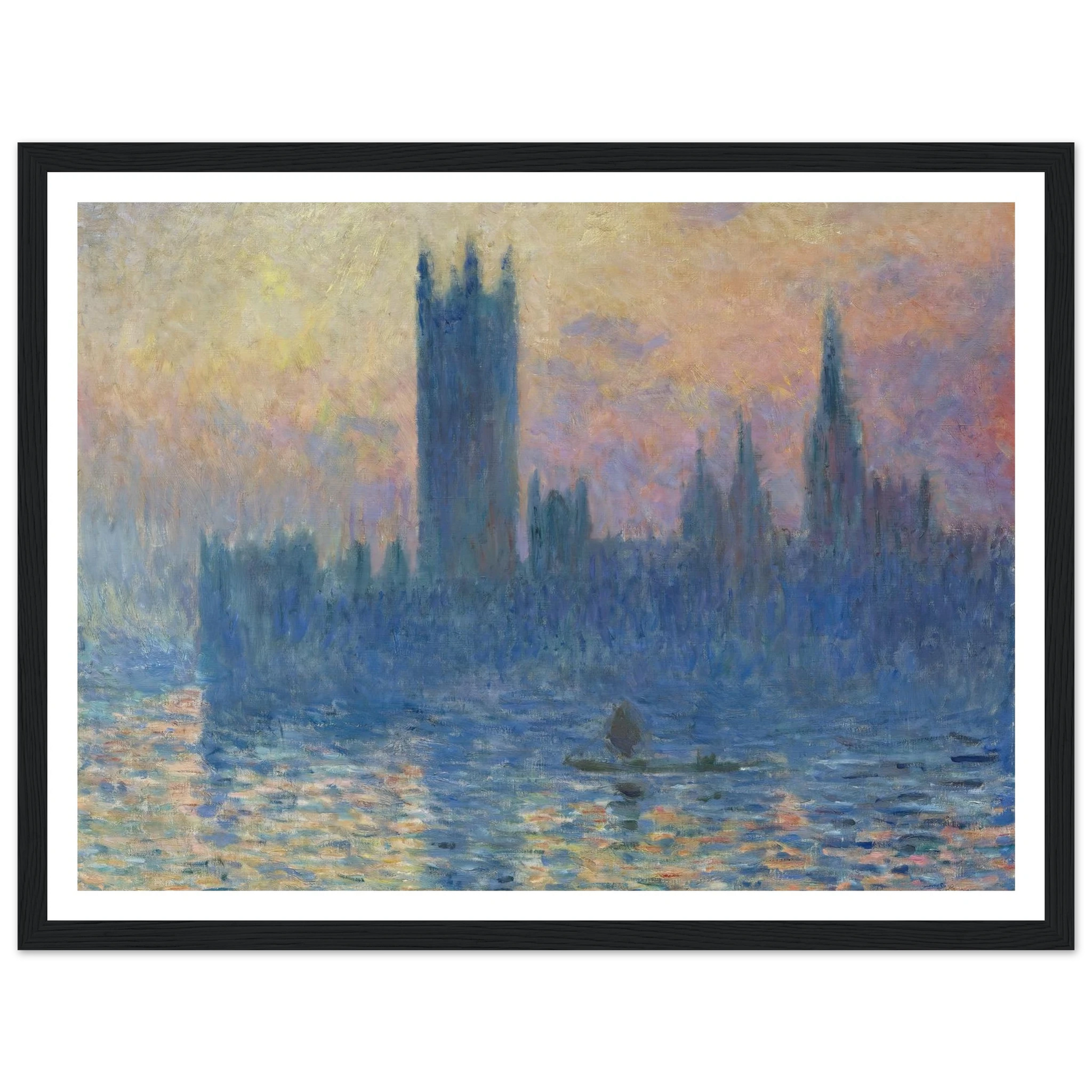 The Houses of Parliament,Sunset (1903) Art Print | Claude Monet-Quipham Collections