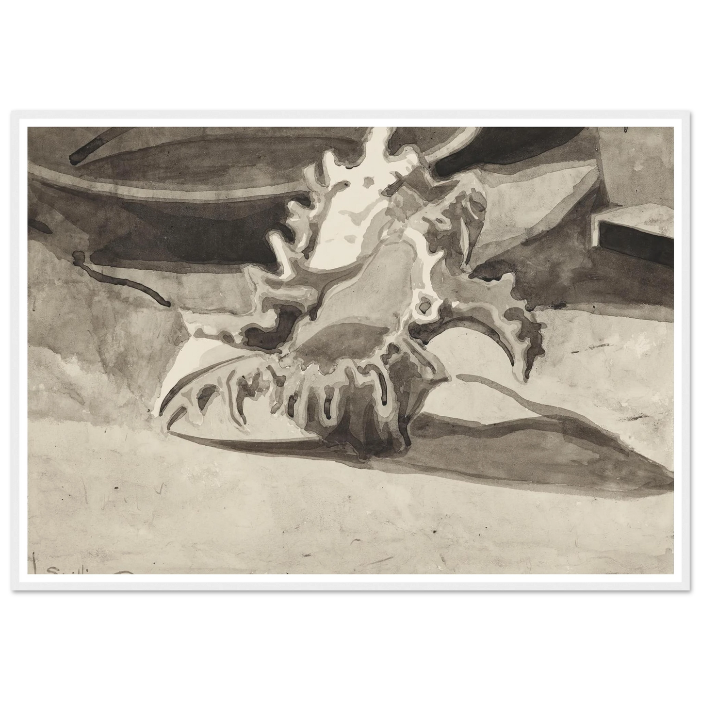 Coquillage (1909) Art Print | Leon Spilliaert-Quipham Collections