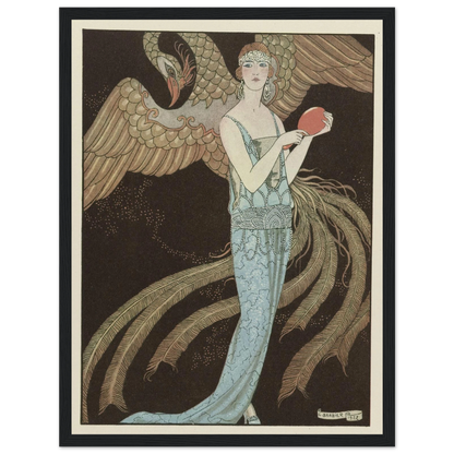 Sortilèges ; Robe du soir, de Beer (1922) Art Print | George Barbier-Quipham Collections