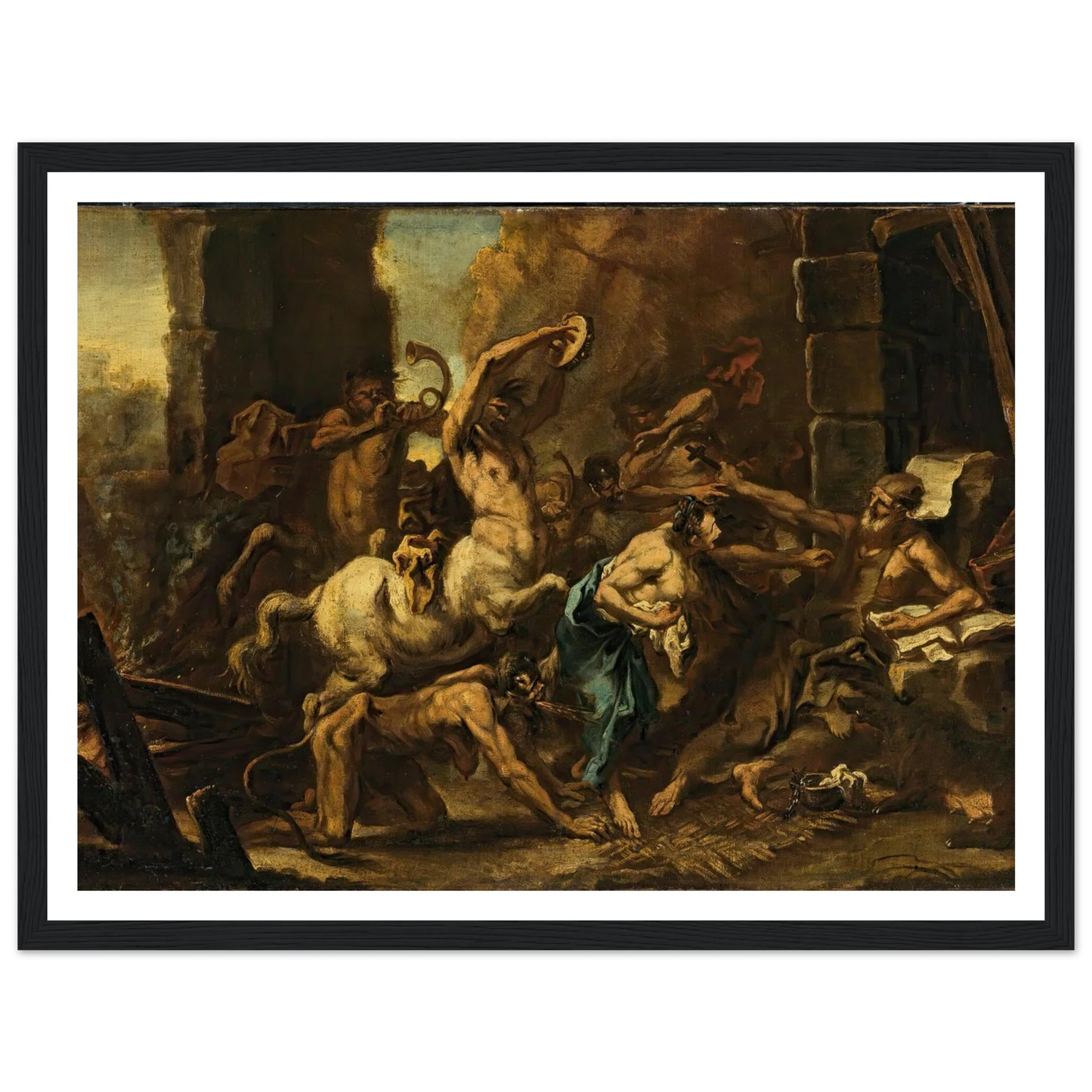 The Temptation Of Saint Anthony Art Print | Sebastiano Ricci-Quipham Collections