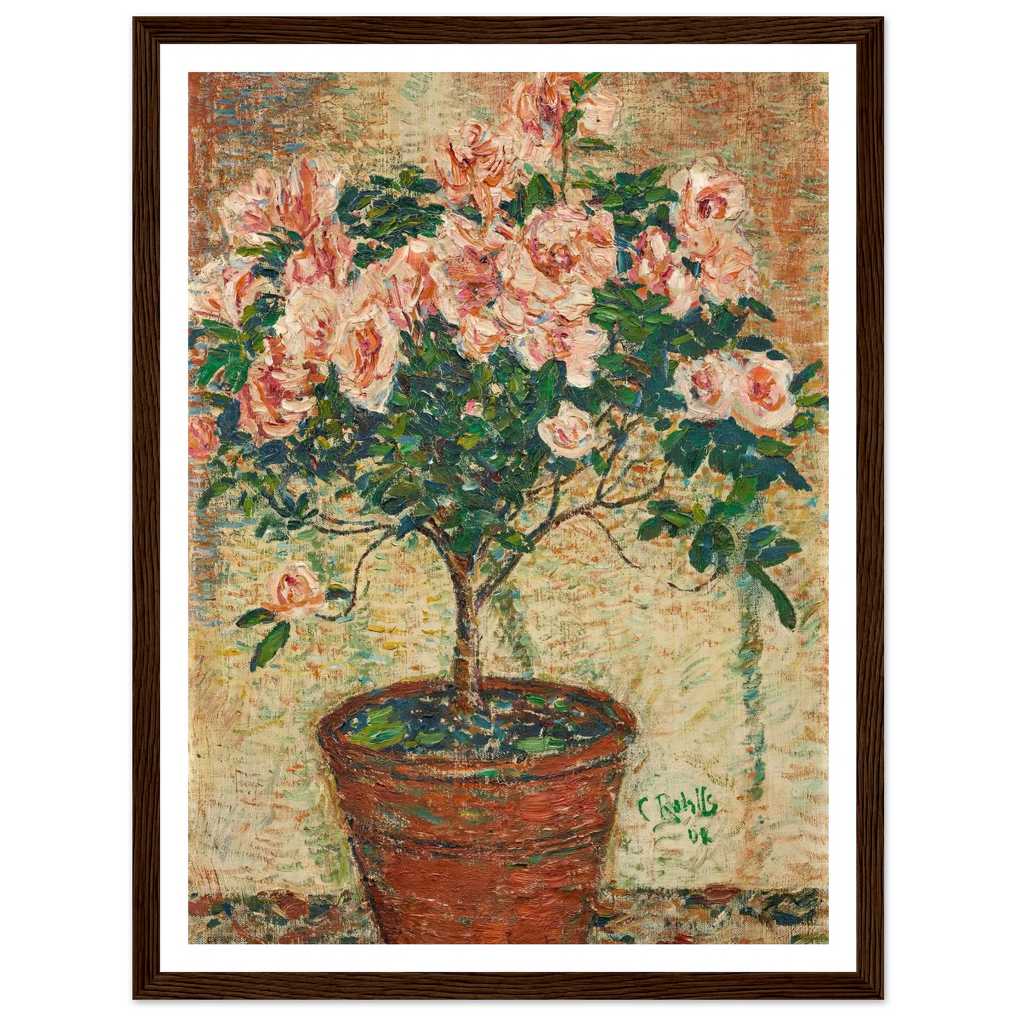 Azaleen-Stämmchen (1902) Art Print | Christian Rohlfs-Quipham Collections