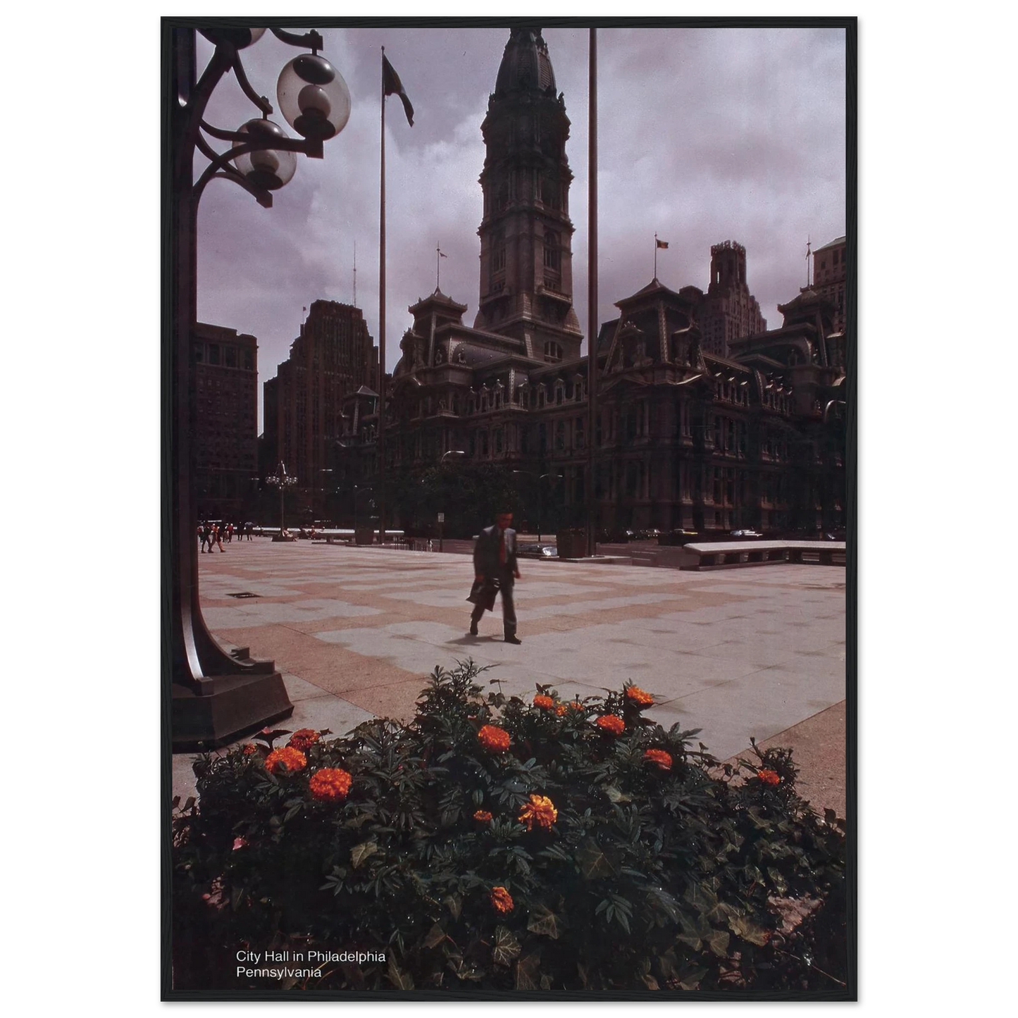 Scenically Yours, City Hall in Philadelphia, Pennsylvania Art Print | US Information Agency-Quipham Collections
