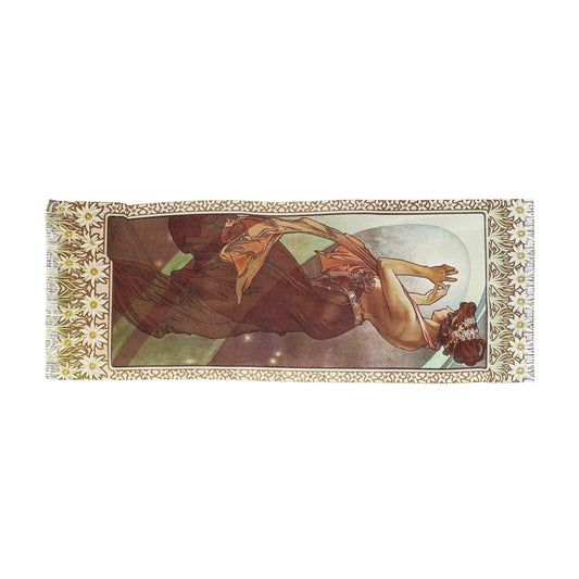 North Star | Alphonse Mucha Scarf – Art Nouveau Scarf-Quipham Collections