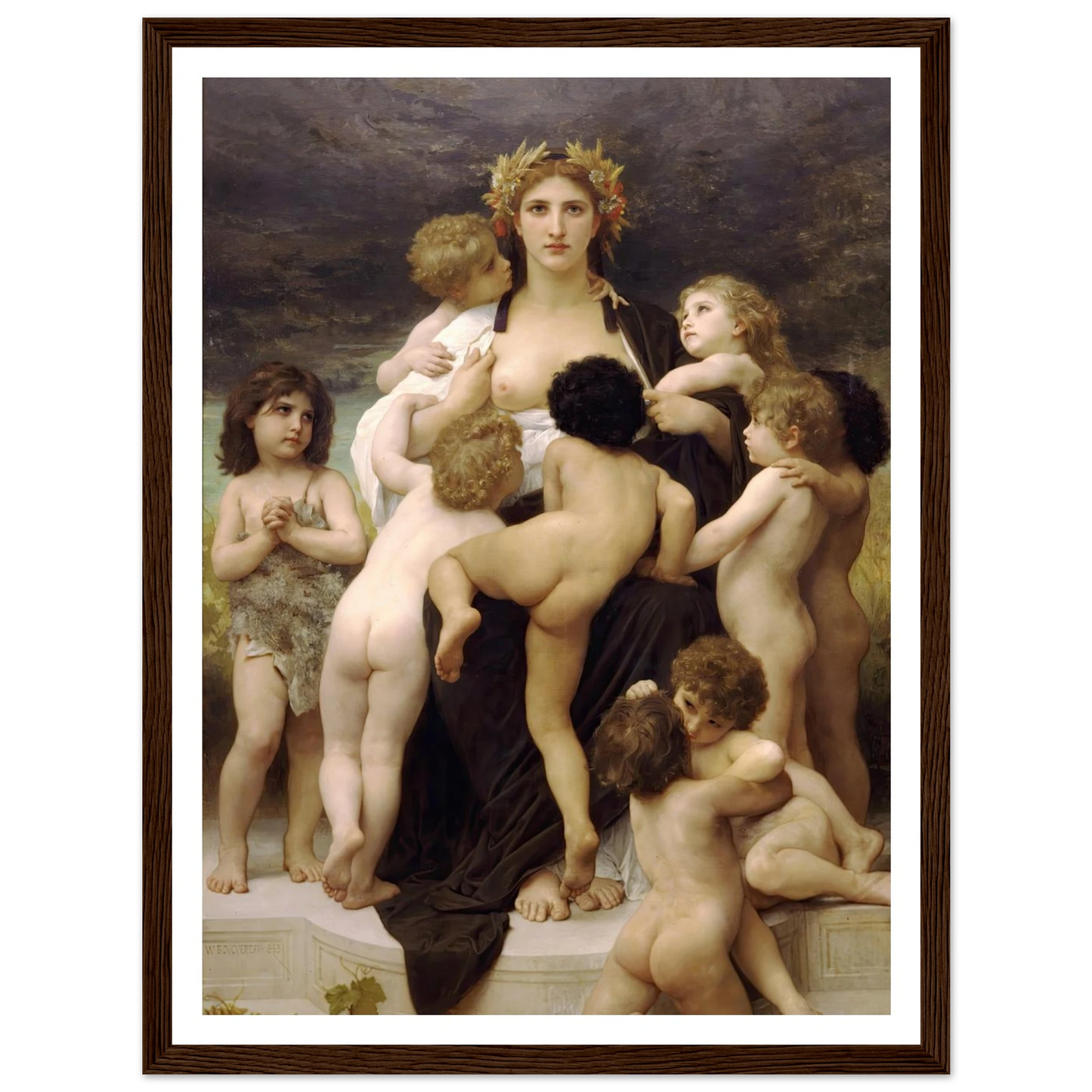 Alma Parens (1883) Art Print | William Bouguereau-Quipham Collections