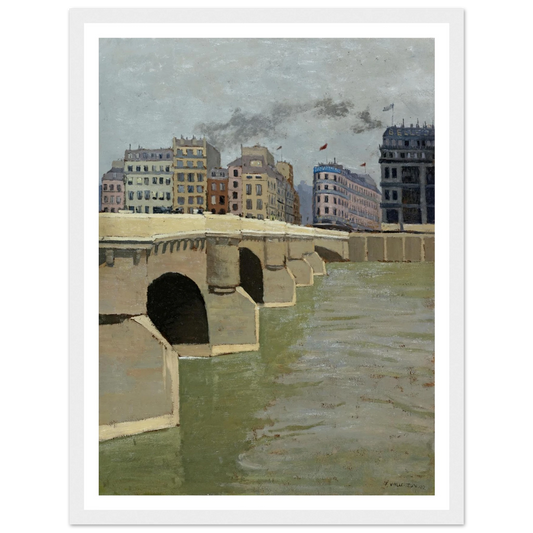 The Pont Neuf Bridge, 1902 Art Print | Felix Vallotton-Quipham Collections