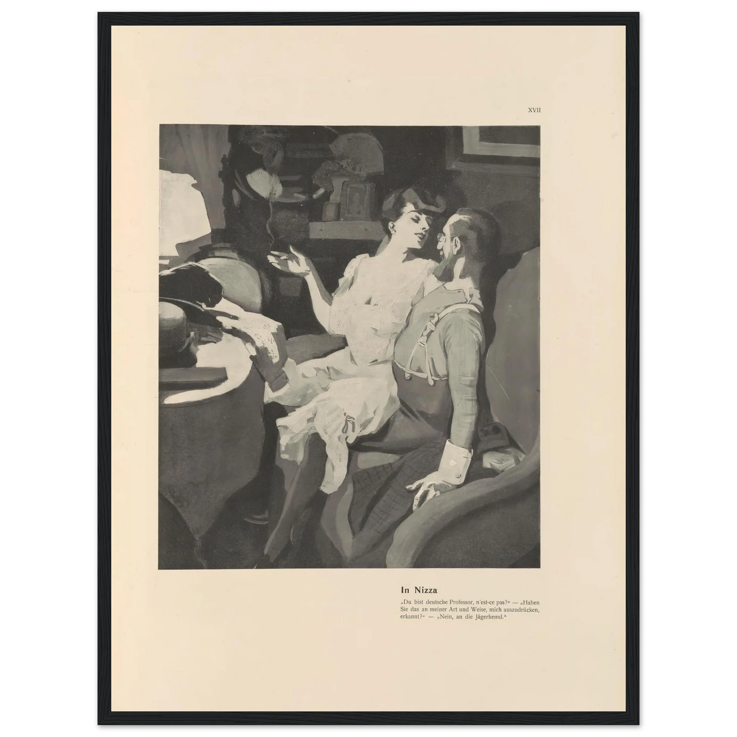 In Nizza (1908) Art Print | Ferdinand Freiherr von Reznicek-Quipham Collections