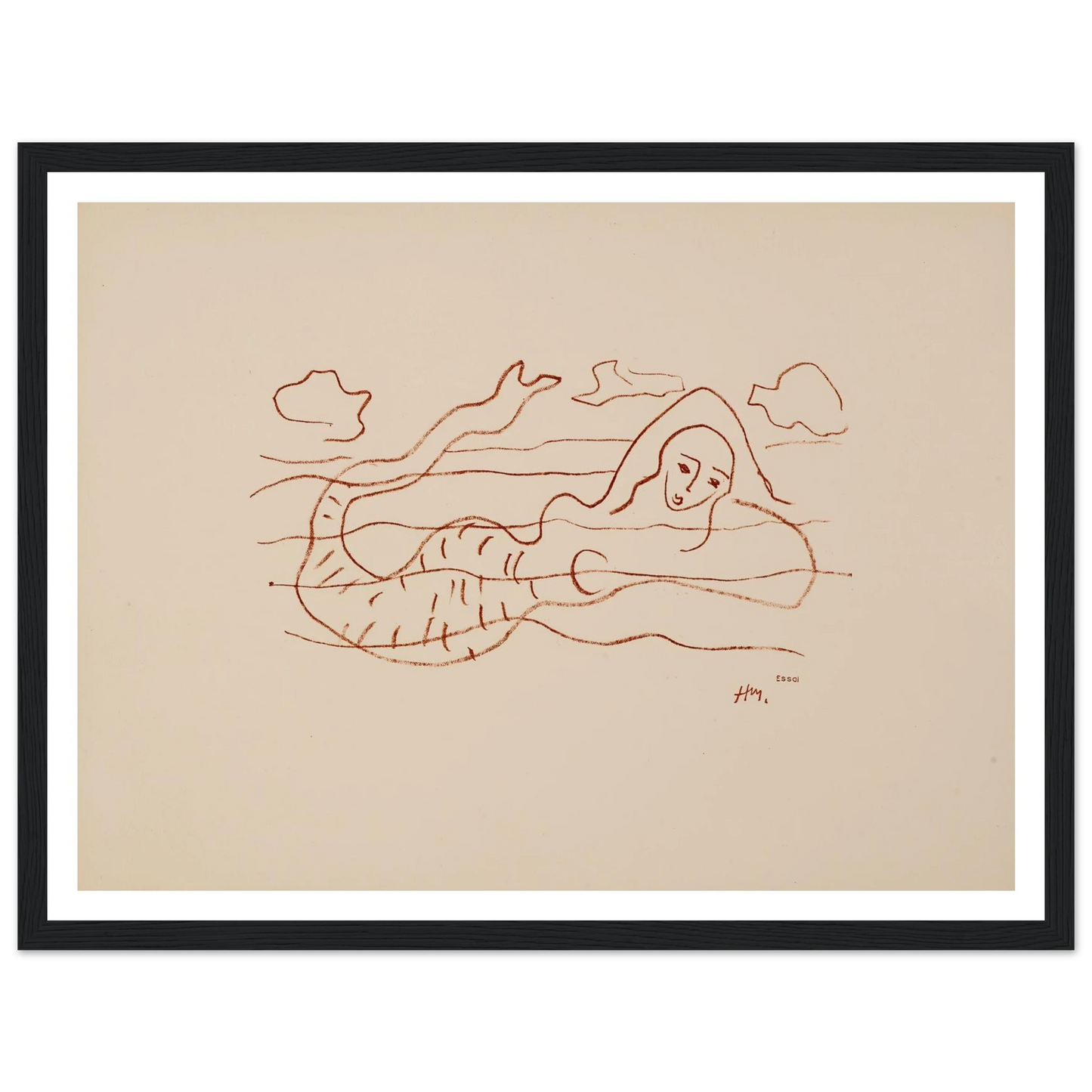 Sirènes (1942) Art Print | Henri Matisse-Quipham Collections