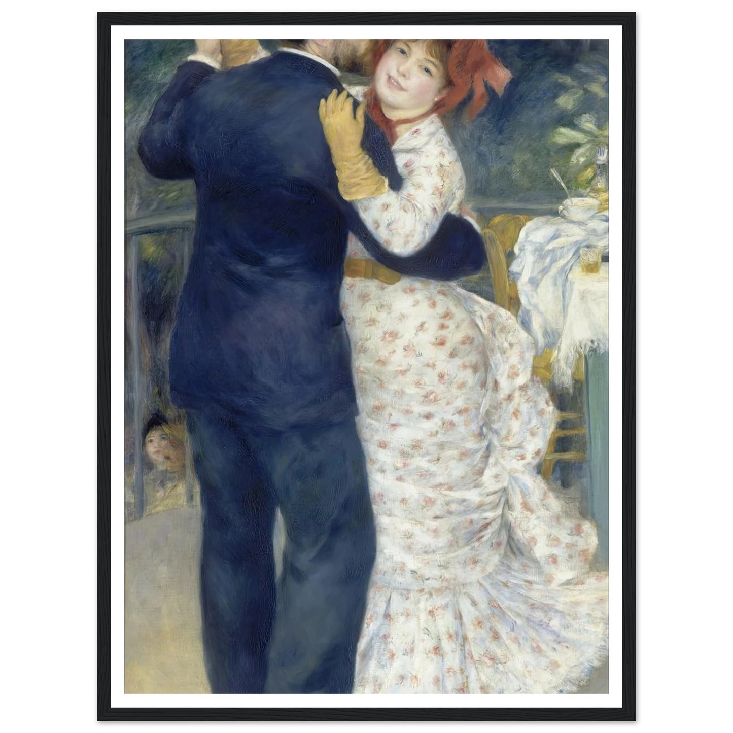 Country Dance (1883) Art Print | Pierre Auguste Renoir-Quipham Collections