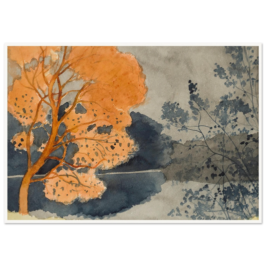 Etang en automne Art Print | Leon Spilliaert-Quipham Collections