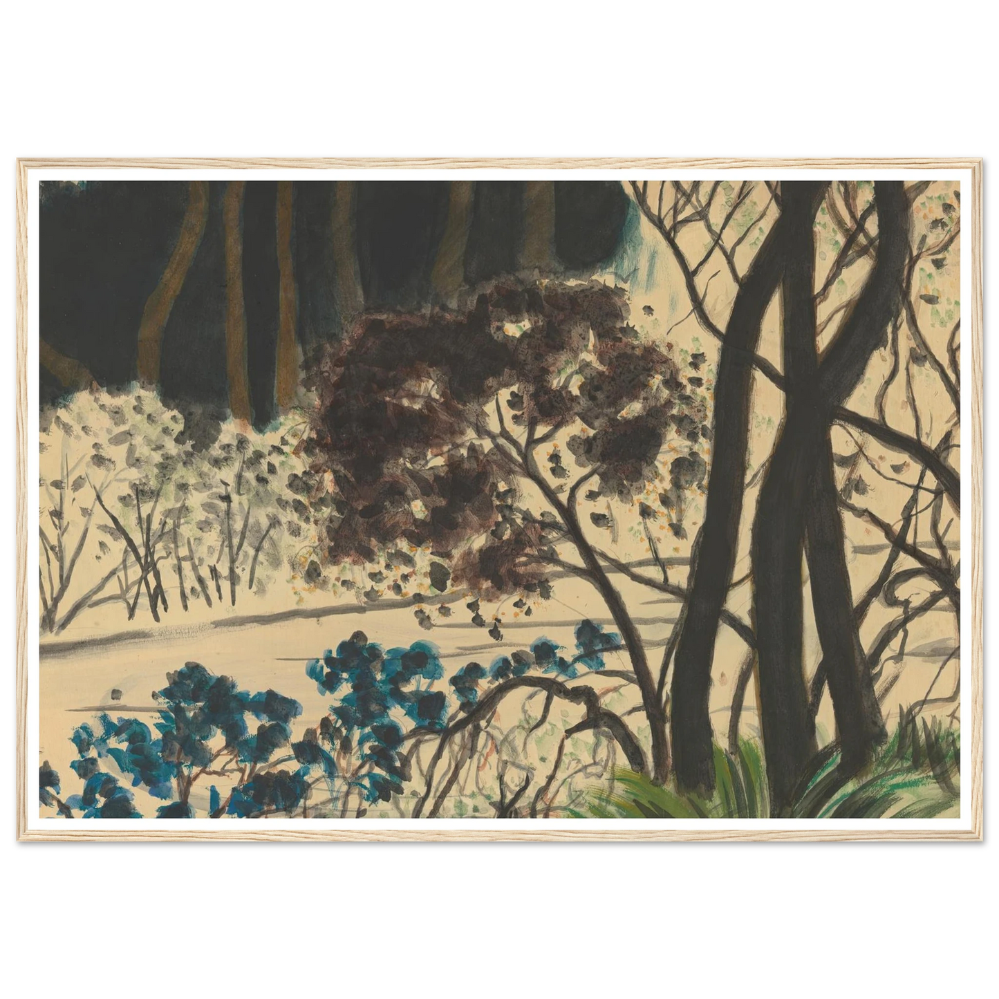 Bosgezicht Art Print | Leon Spilliaert-Quipham Collections