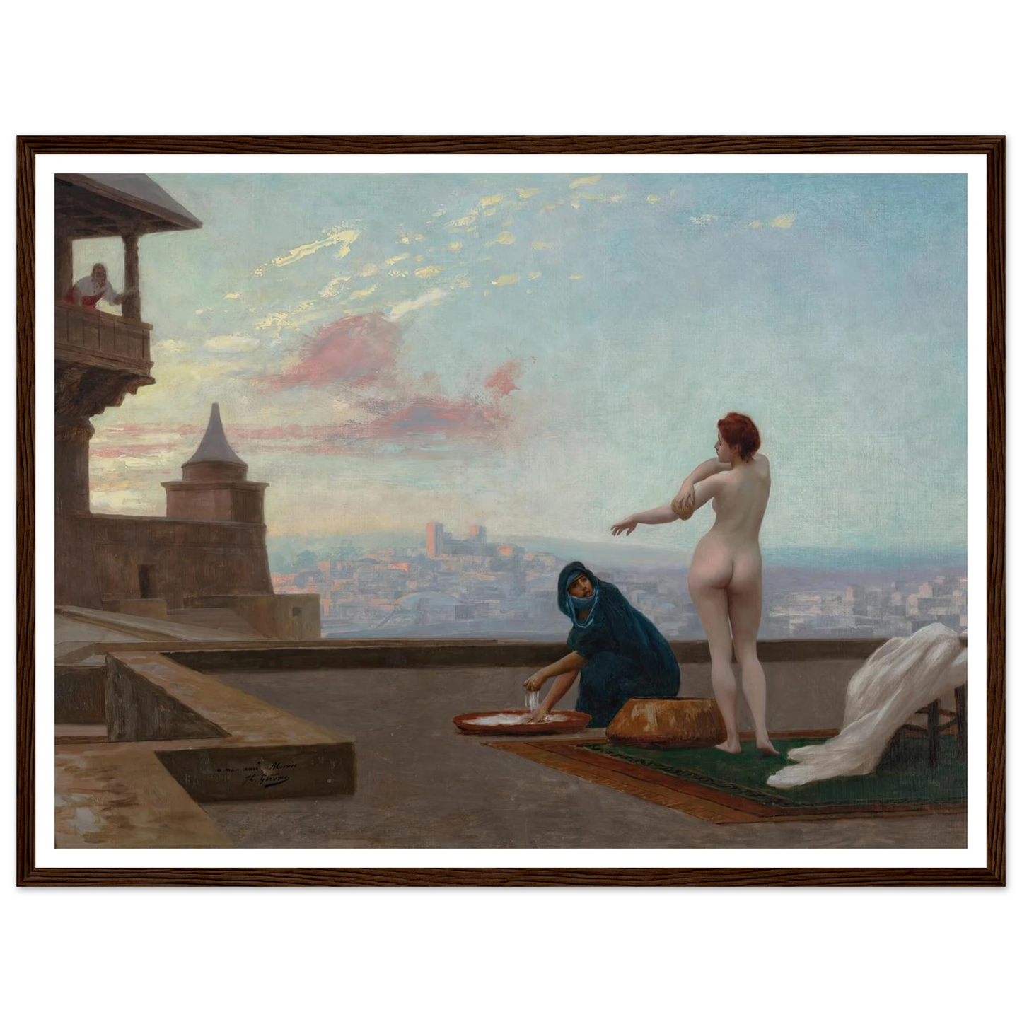 Bethsabée (Bathsheba) (circa 1889) Art Print | Jean Leon Gerome-Quipham Collections