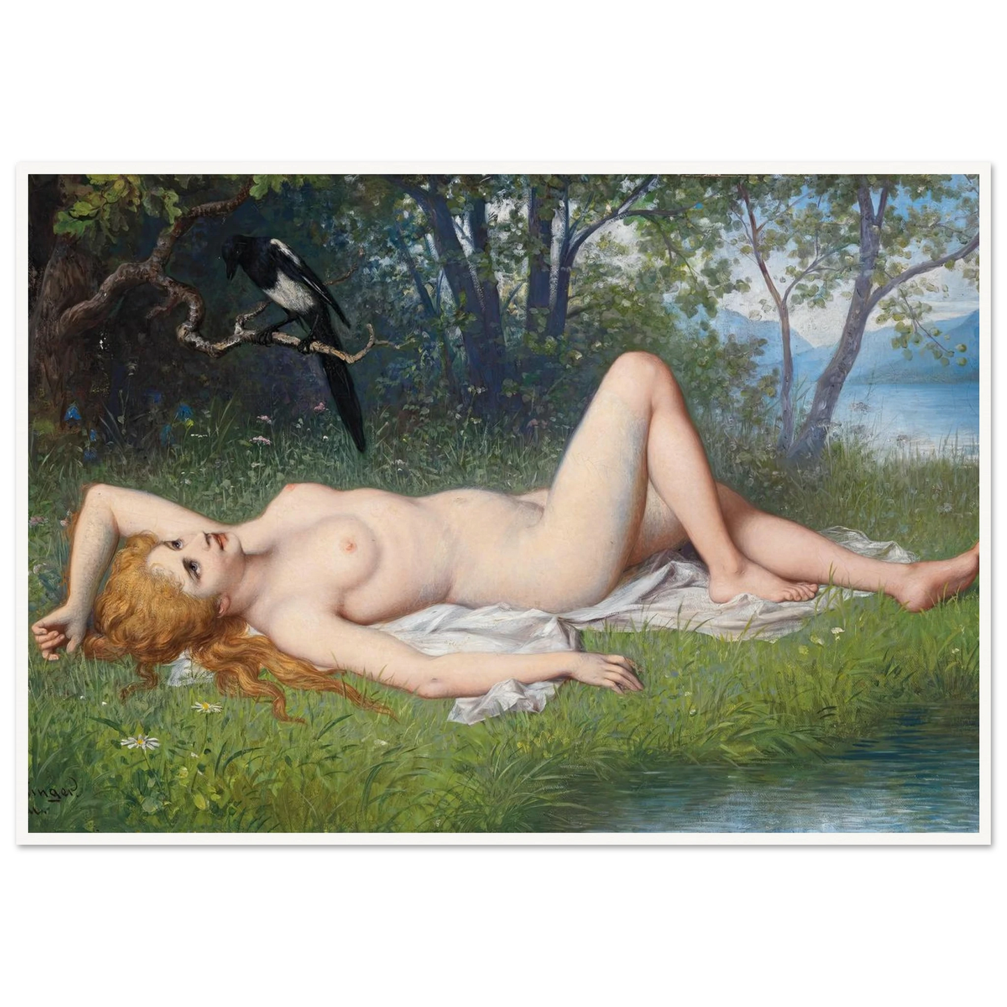 Die Elster Art Print | Carl Schweninger Jr-Quipham Collections
