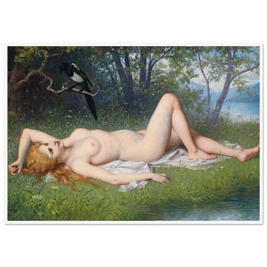 Die Elster Art Print | Carl Schweninger Jr-Quipham Collections