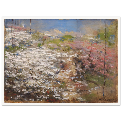 Field Of Blossoms (1927) Art Print | William Henry Holmes-Quipham Collections