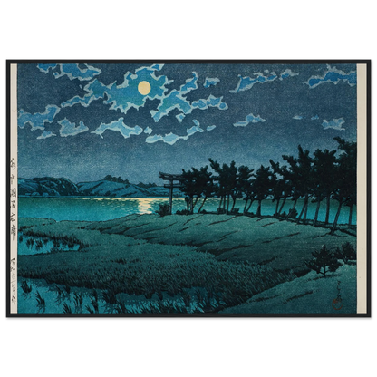Mito, Hinuma, Hiroura (1946) Art Print | Kawase Hasui-Quipham Collections