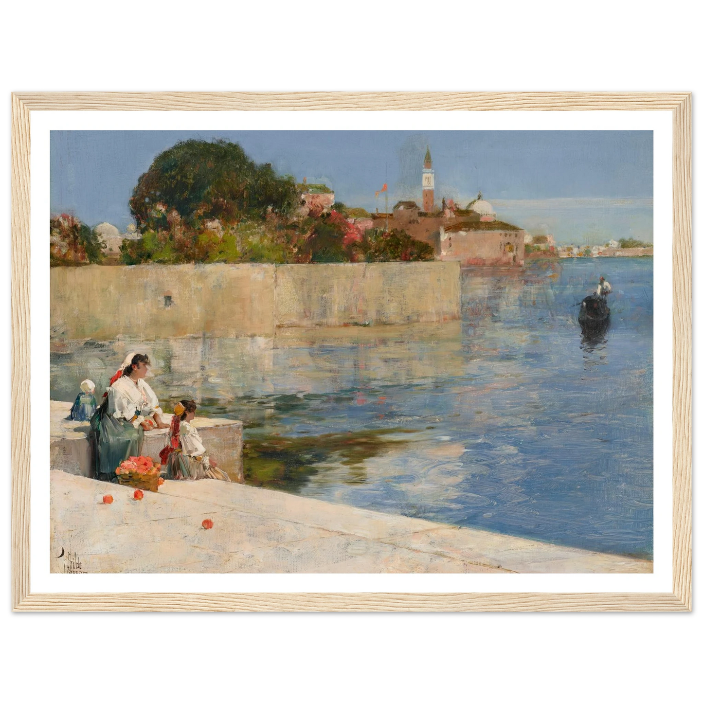 View of Venice (circa 1883) Art Print | Childe Hassam-Quipham Collections