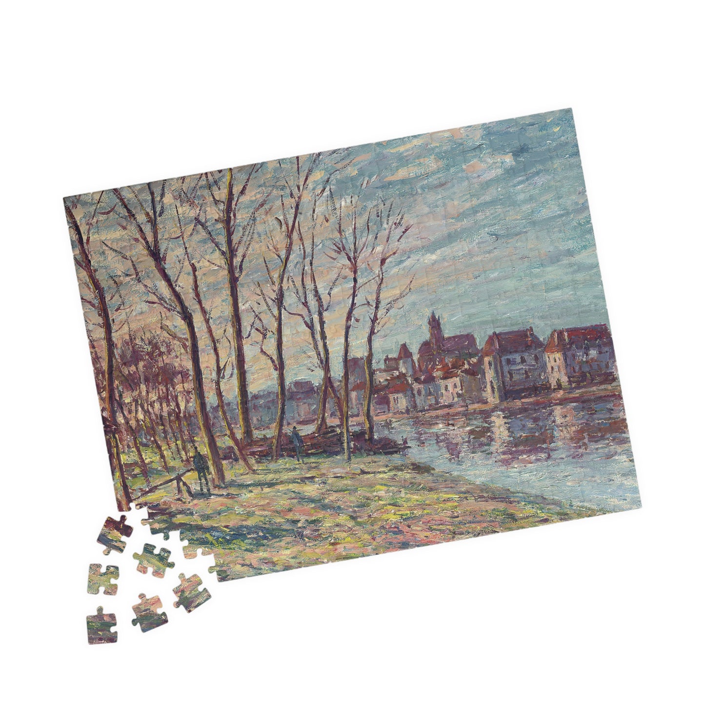 Vue de Moret Puzzle | Alfred Sisley-Quipham Collections