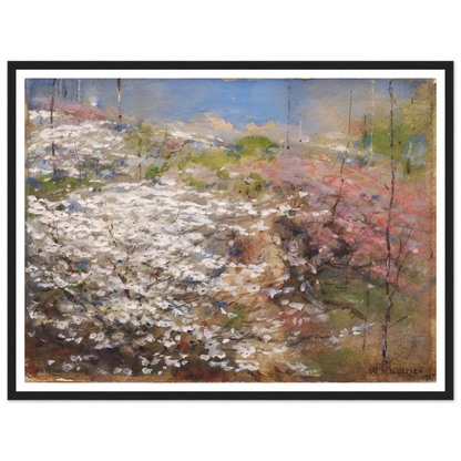 Field Of Blossoms (1927) Art Print | William Henry Holmes-Quipham Collections