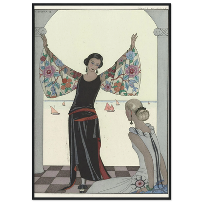 Voici mes ailes ! (1922) Art Print | George Barbier-Quipham Collections
