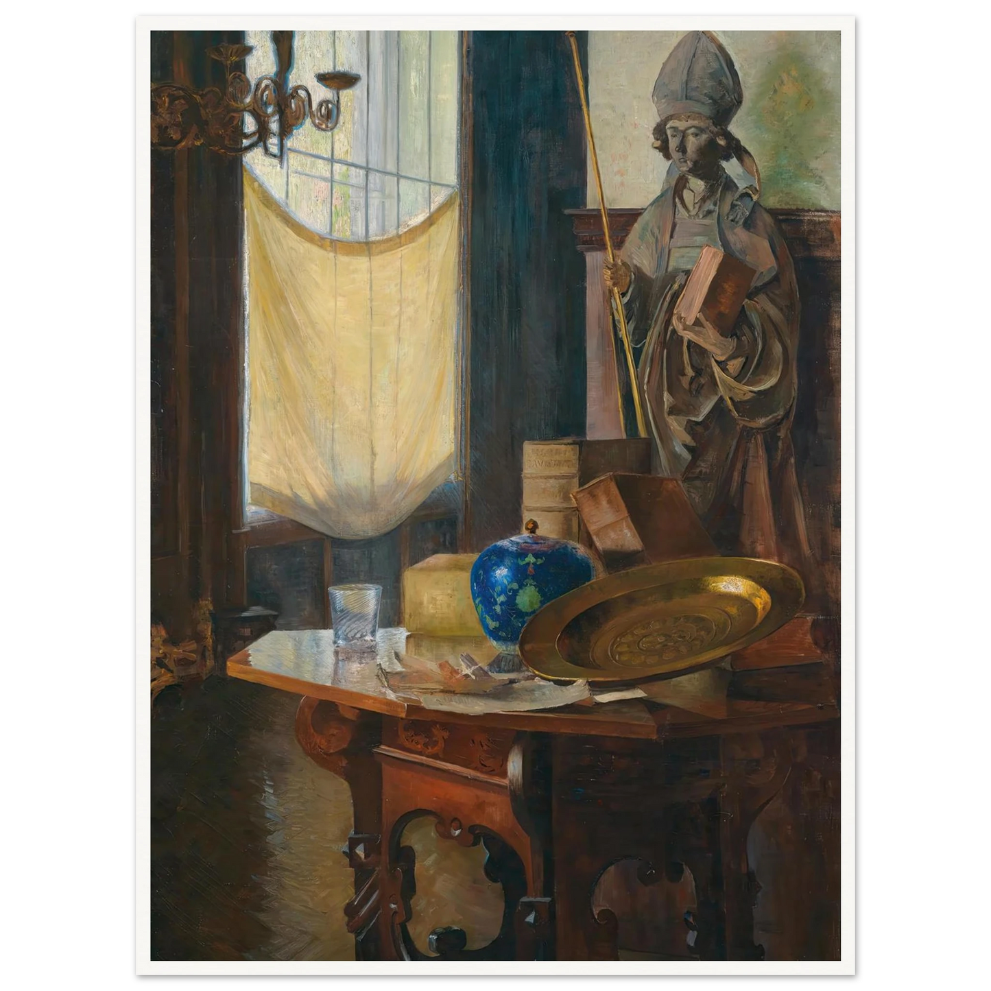 View of the studio Art Print | Carl Moll-Quipham Collections