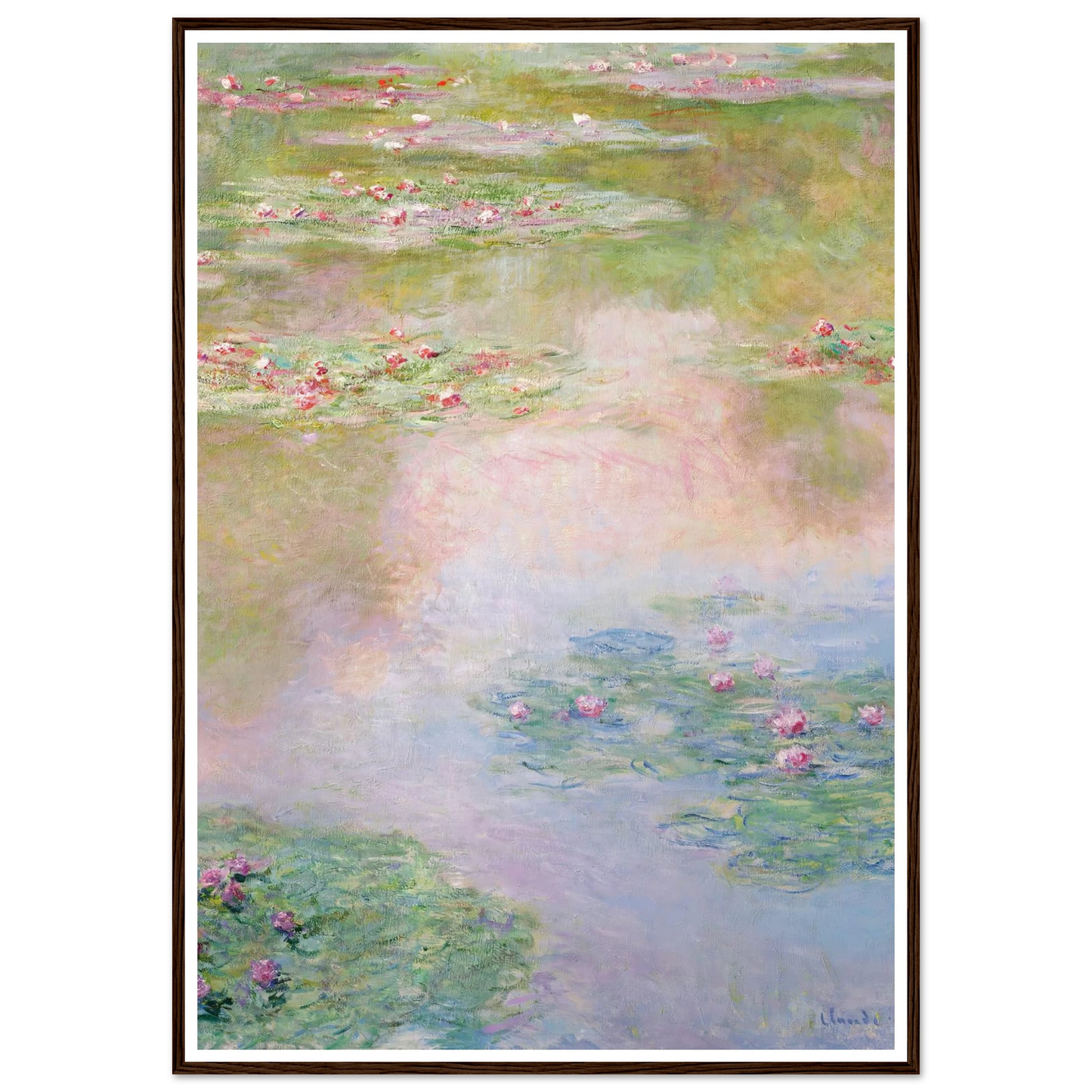 Nymphéas (1907) Art Print | Claude Monet-Quipham Collections