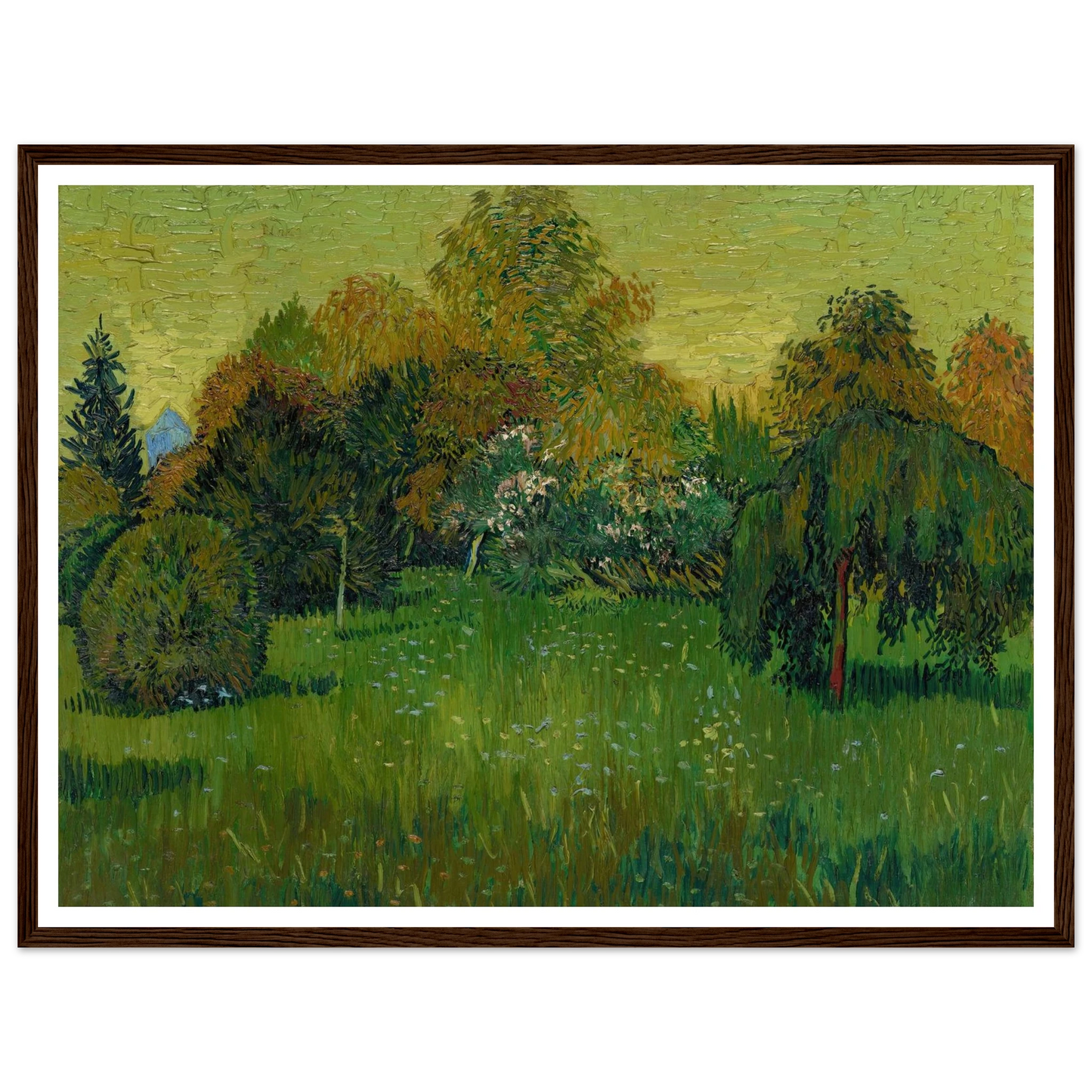 The Poet’s Garden (1888) Art Print | Vincent van Gogh-Quipham Collections