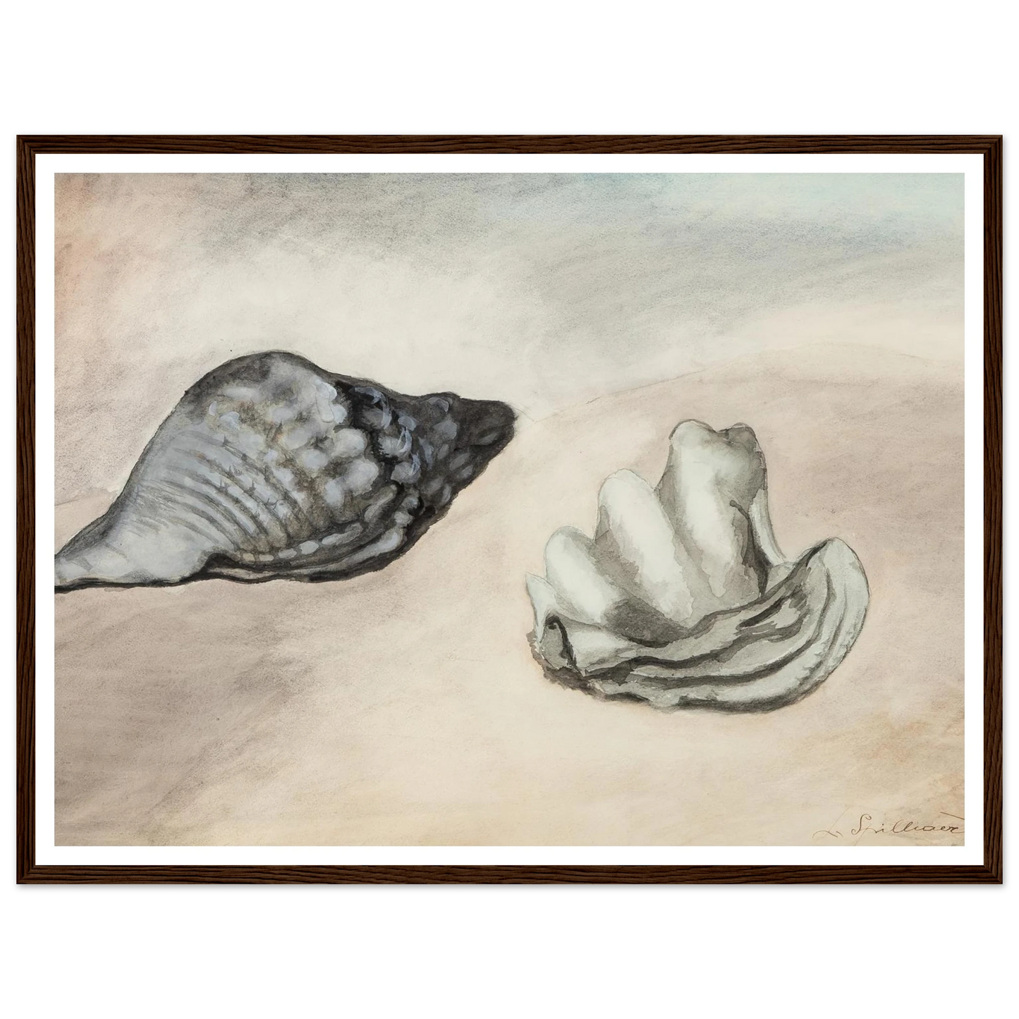 Coquillages (1933) Art Print | Leon Spilliaert-Quipham Collections