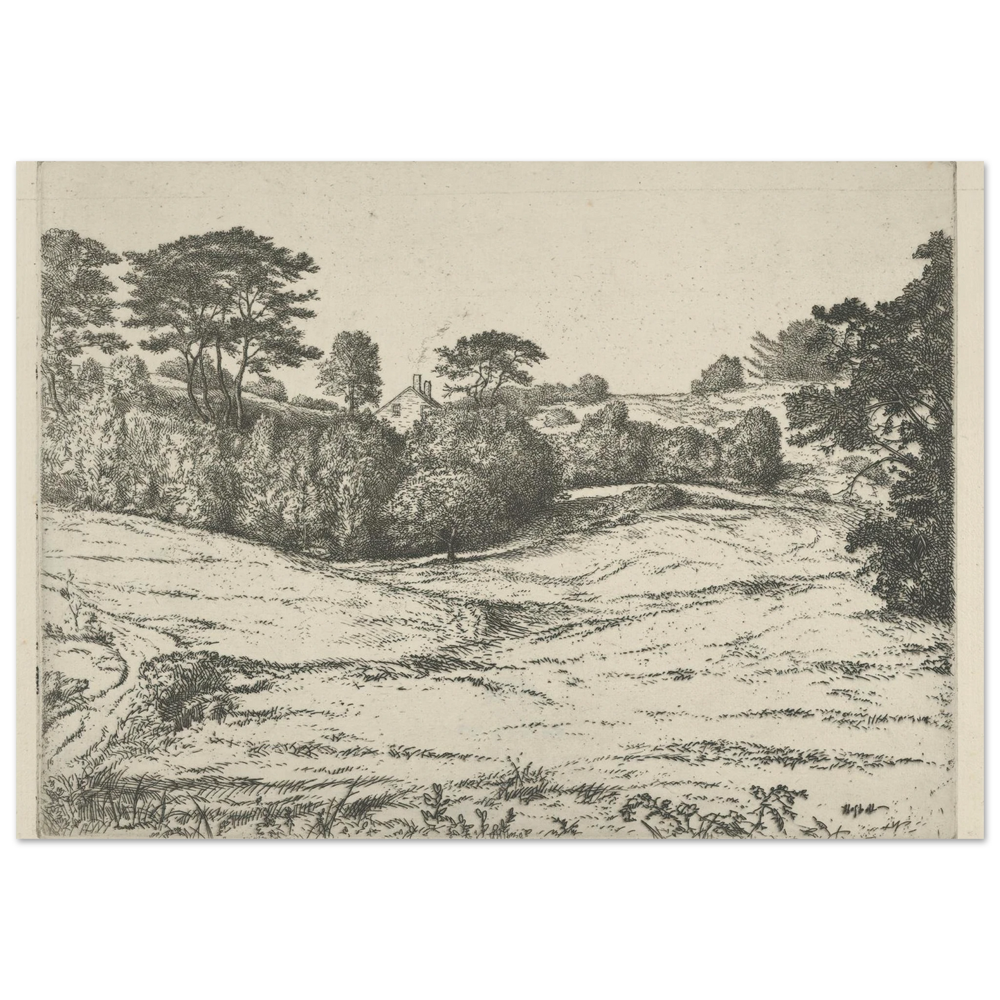 Dromore Vale (1900-1925) Art Print | Ernest Haskell-Quipham Collections