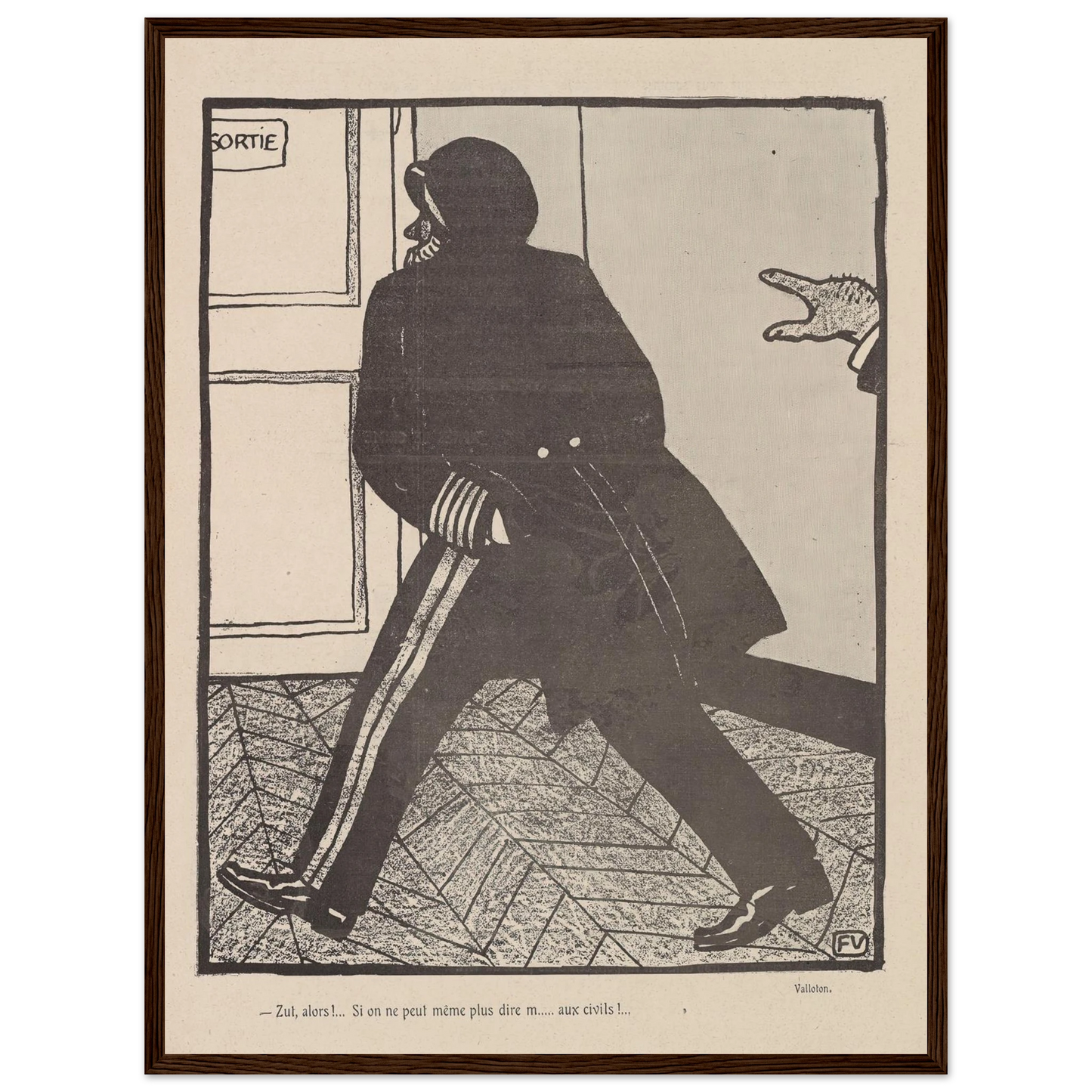 10 octobre 1903 Art Print | Felix Vallotton-Quipham Collections