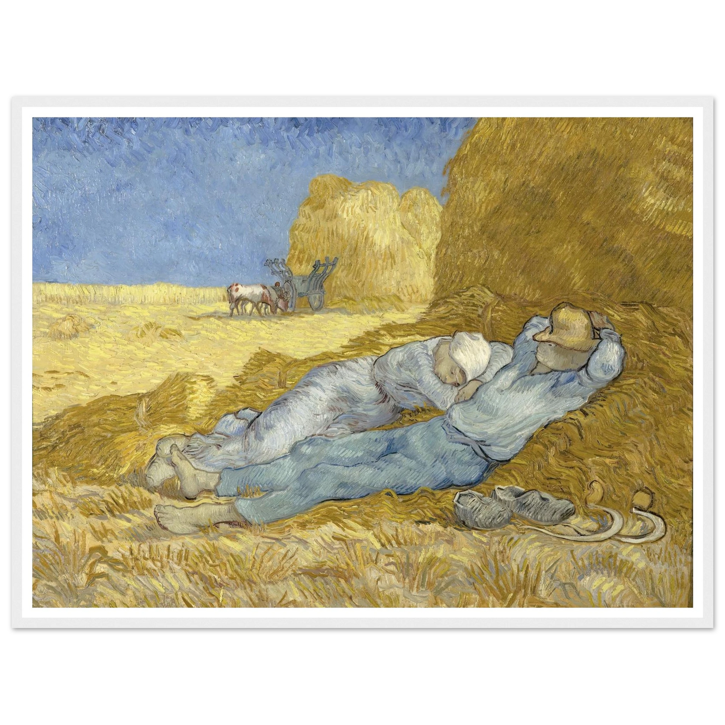 The Siesta (After Millet) Art Print | Vincent van Gogh-Quipham Collections