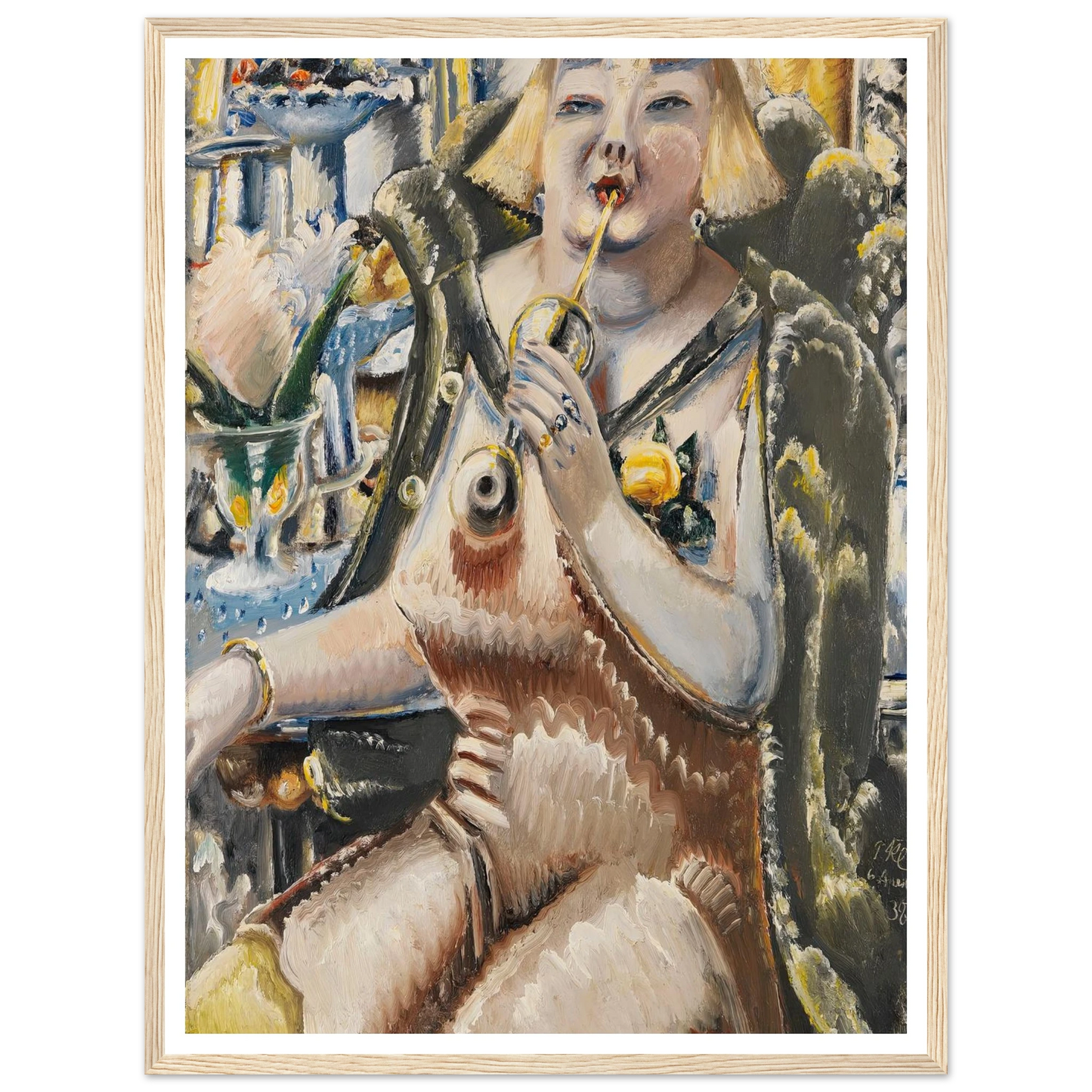 An der Bar (The Star at the Show) (1938) Art Print | Paul Kleinschmidt-Quipham Collections