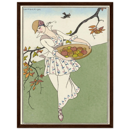 Toilette de taffetas (1914) Art Print | George Barbier-Quipham Collections