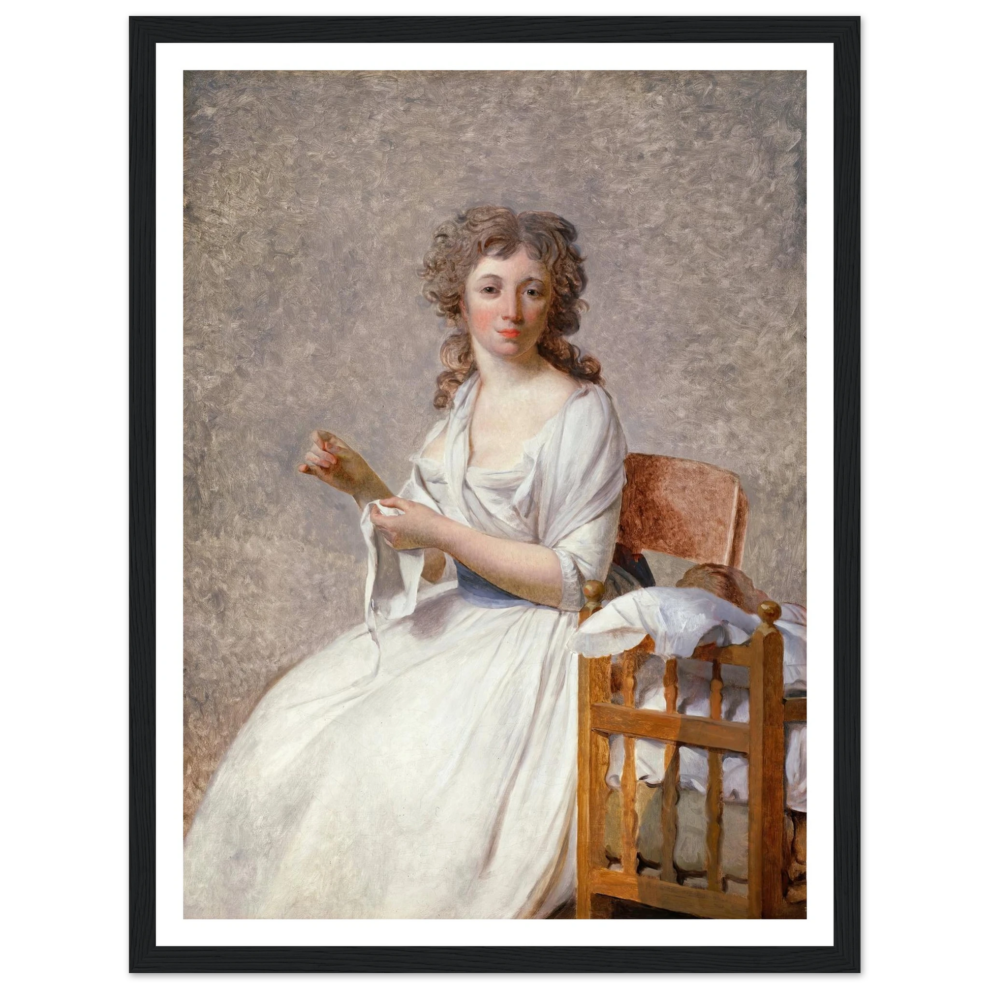 Madame de Pastoret and Her Son (1791) Art Print | Jacques Louis David-Quipham Collections