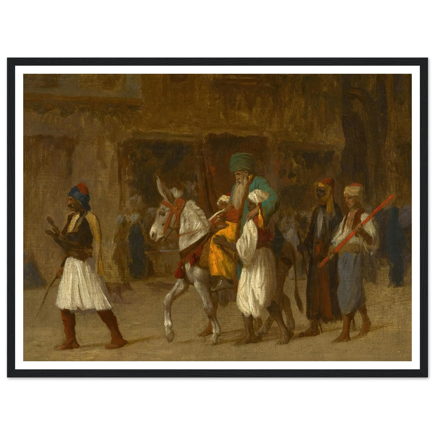 The Elders’ Procession Art Print | Jean Leon Gerome-Quipham Collections