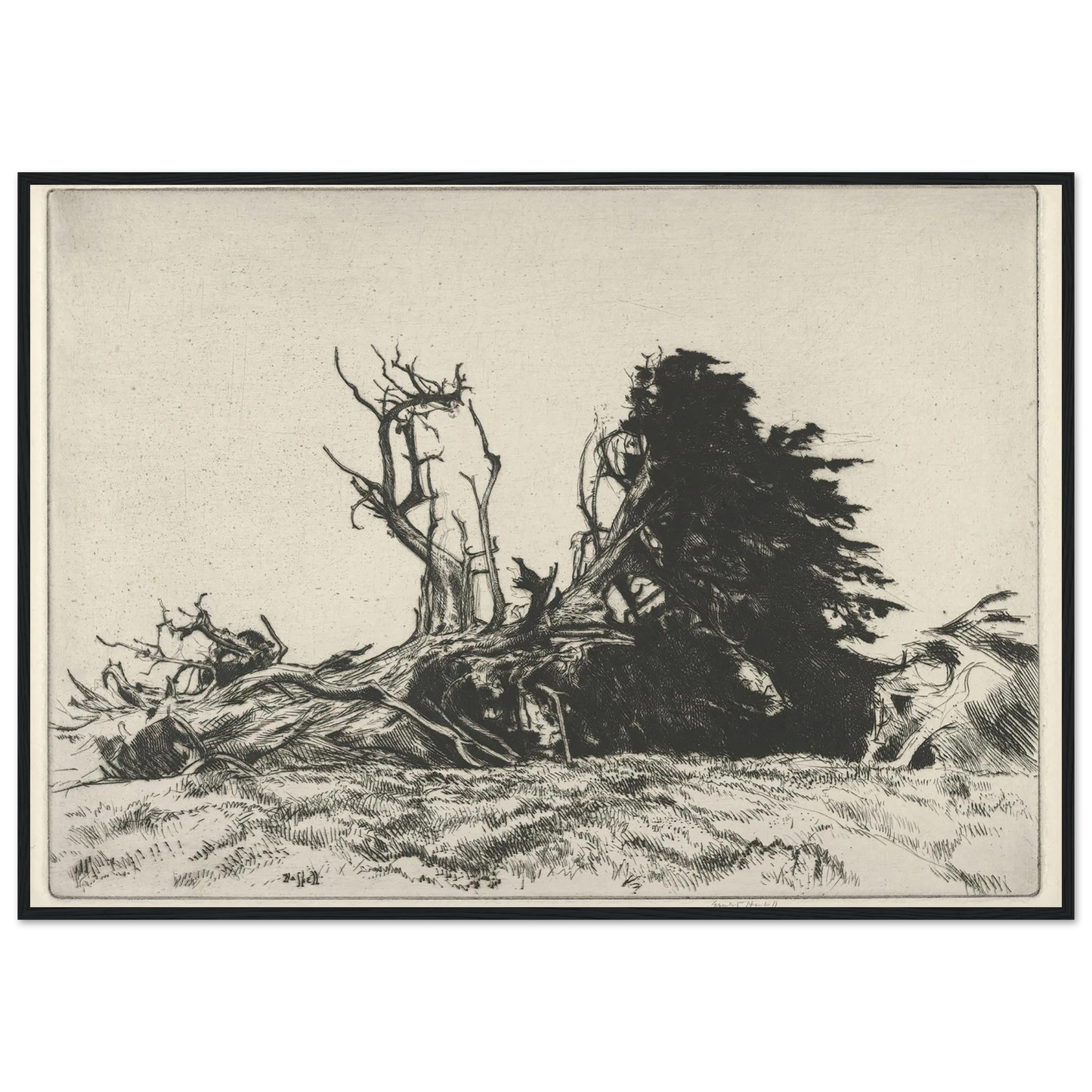 Fallen Centuries (1919) Art Print | Ernest Haskell-Quipham Collections