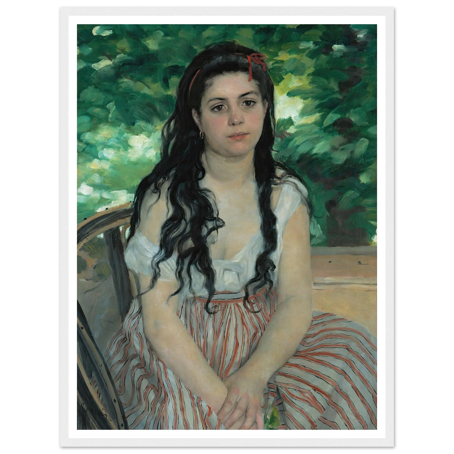 Summer (1868) Art Print | Pierre Auguste Renoir-Quipham Collections