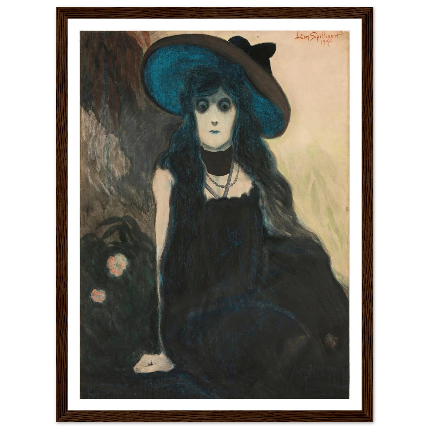 The Absinth Drinker (1907) Art Print | Leon Spilliaert-Quipham Collections
