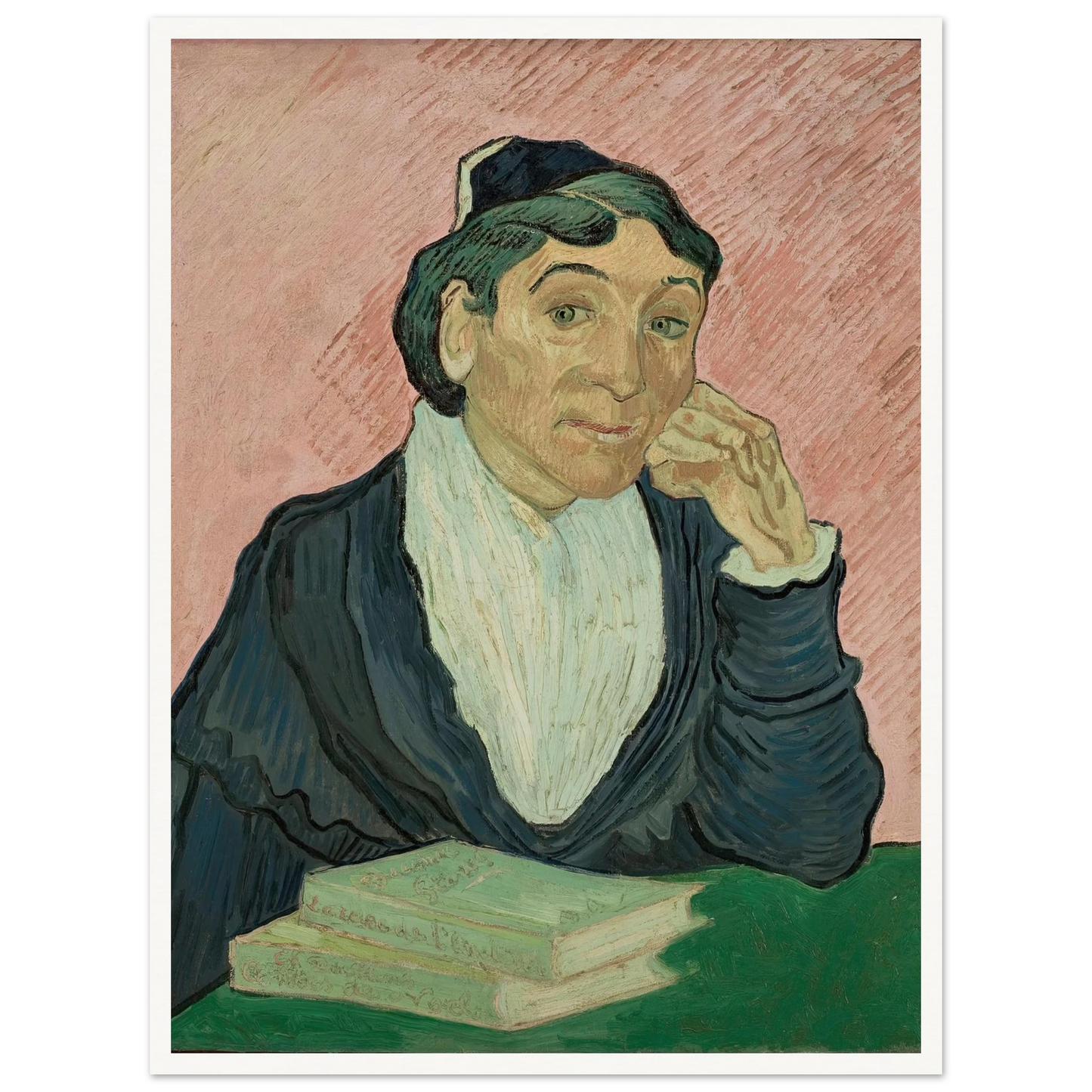 The Woman from Arles (1890) Art Print | Vincent van Gogh-Quipham Collections