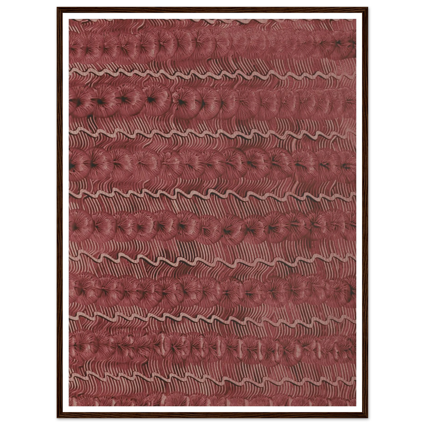 Kleisterpapier (Streifendekor) (1890 - 1910) Art Print | Anker Kyster-Quipham Collections