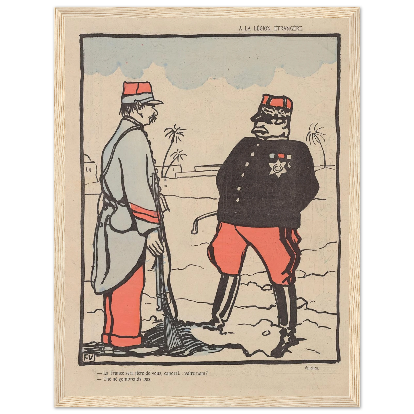20 juin 1903 Art Print | Felix Vallotton-Quipham Collections