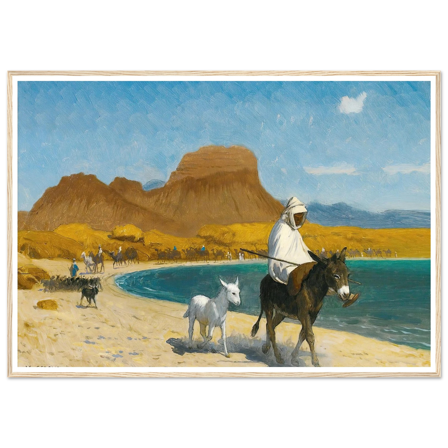 Golfe D’Akaba Art Print | Jean Leon Gerome-Quipham Collections