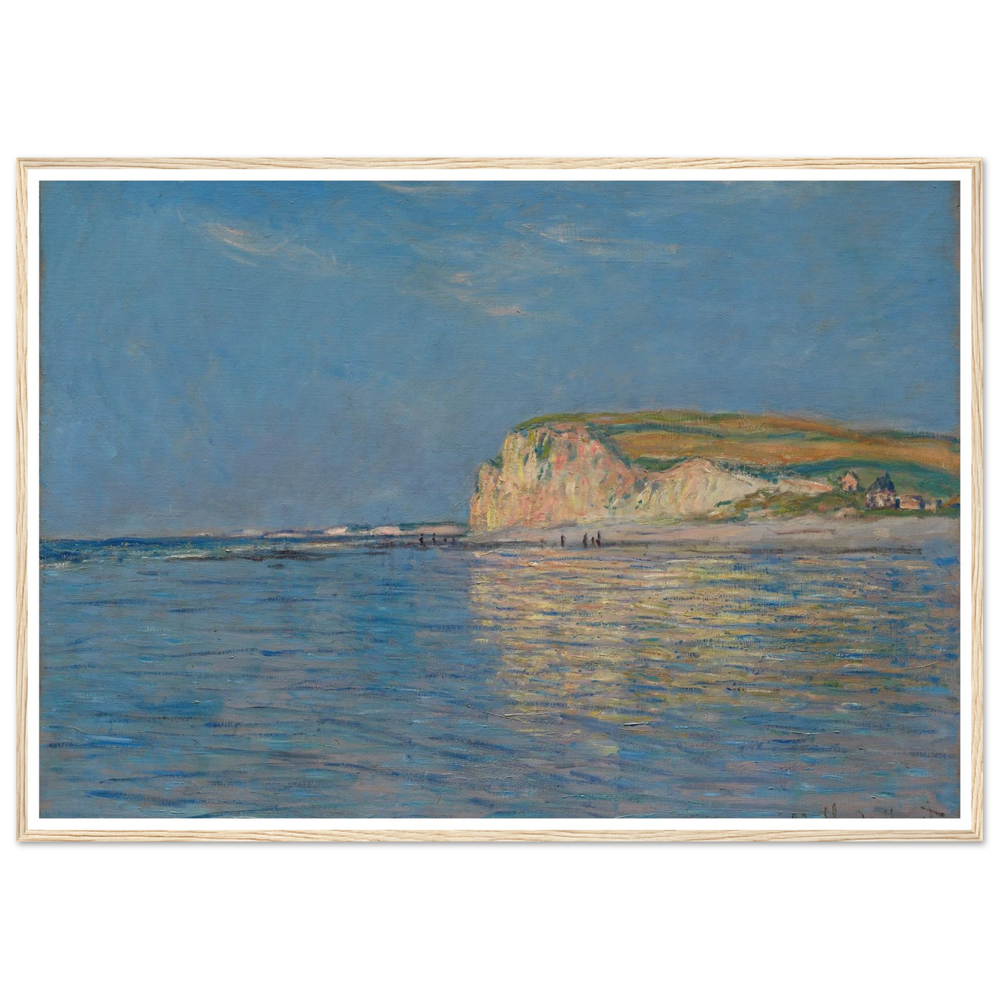 Low Tide at Pourville, near Dieppe, 1882 (1882) Art Print | Claude Monet-Quipham Collections