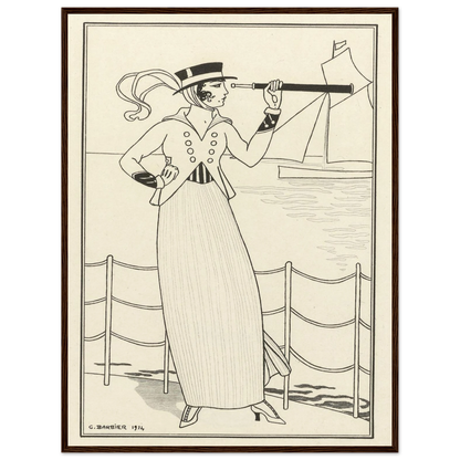 Journal des Dames et des Modes, Costumes Parisiens, 1914, No. 164 (1914) Art Print | George Barbier-Quipham Collections