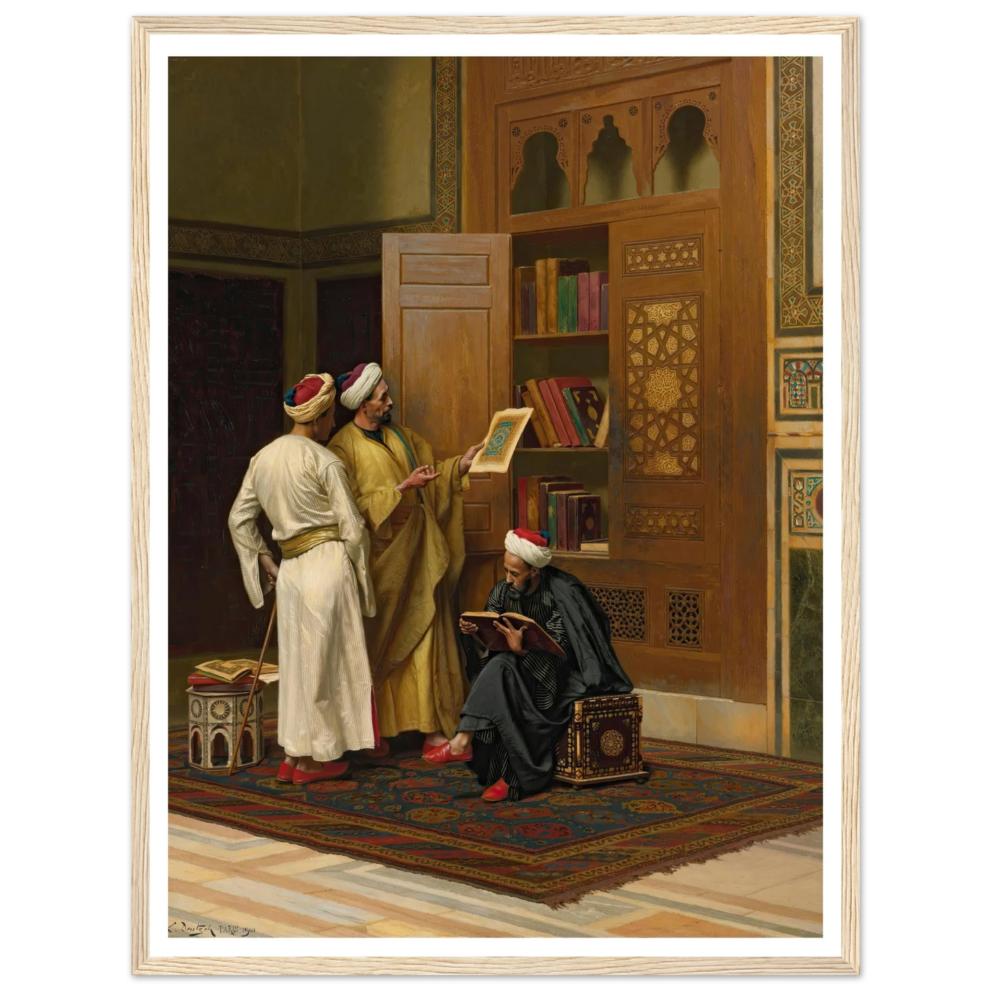 The Scholars (1901) Art Print | Ludwig Deutsch-Quipham Collections