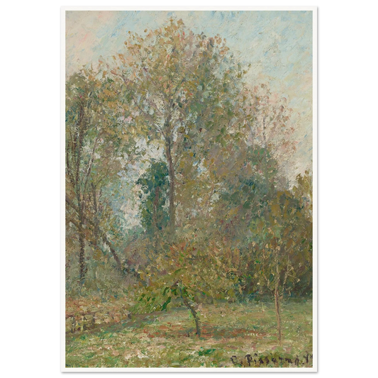 Gelée blanche à Eragny (1902) Art Print | Camille Pissarro-Quipham Collections