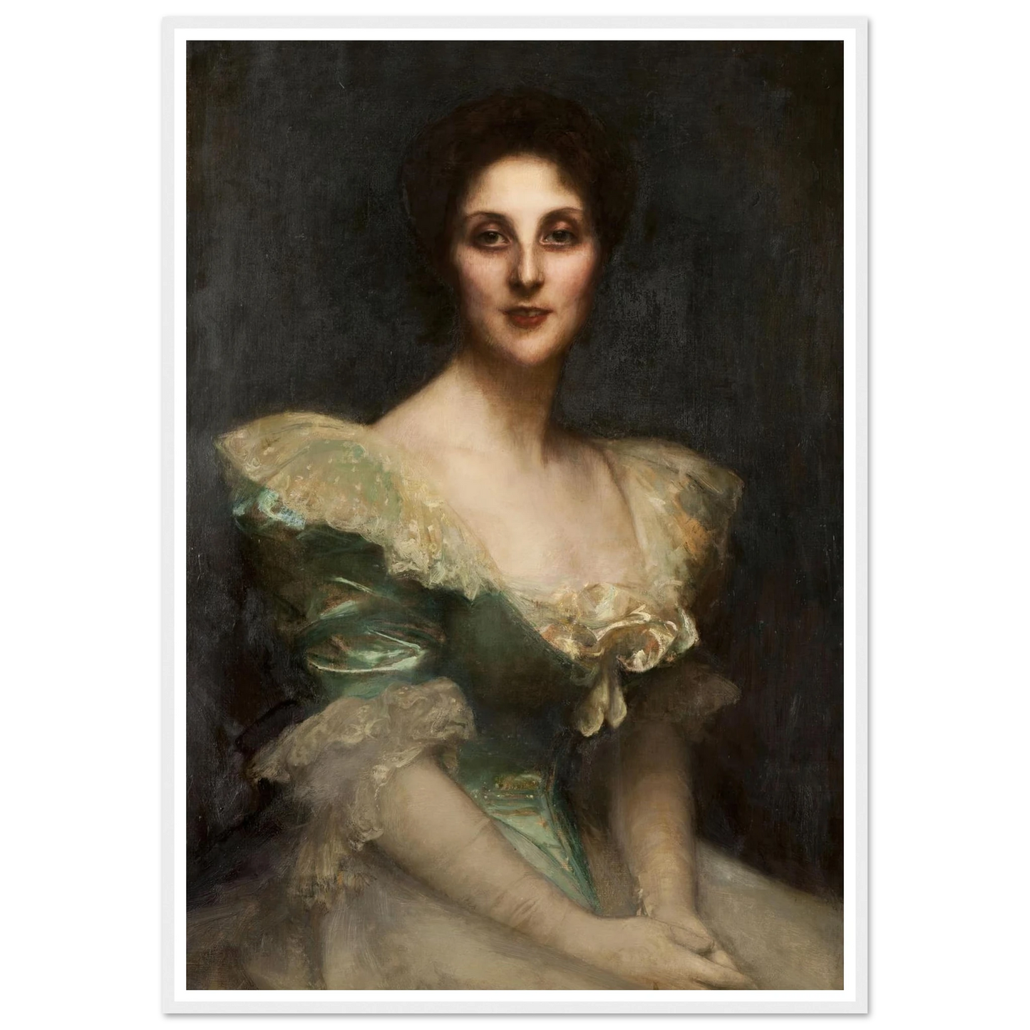 Portrait de Fanny Thérèse Reinach (1896) Art Print | Pascal Adolphe Jean Dagnan Bouveret-Quipham Collections